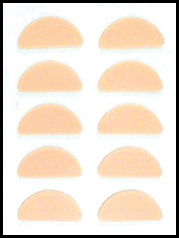 Small Pink Adhesive Silicone Stick-On Nose Pads