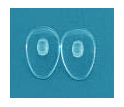 Eyeglass frame repair pads